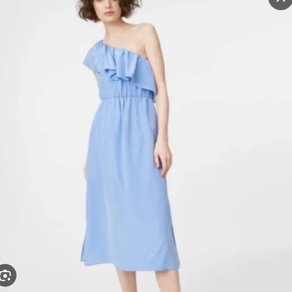 NWT- Club Monaco Hanitah Dress One Shoulder Womens Size 0 - Picture 3 of 9